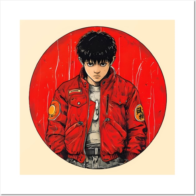 Akira Unleashed: Cyberpunk Masterpiece, Psychic Power Saga, and Fan Art Fusion Wall Art by insaneLEDP